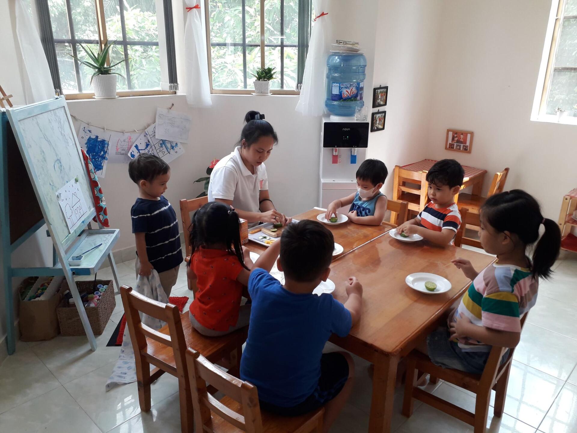 Học tiếng anh cho trẻ mẫu giáo